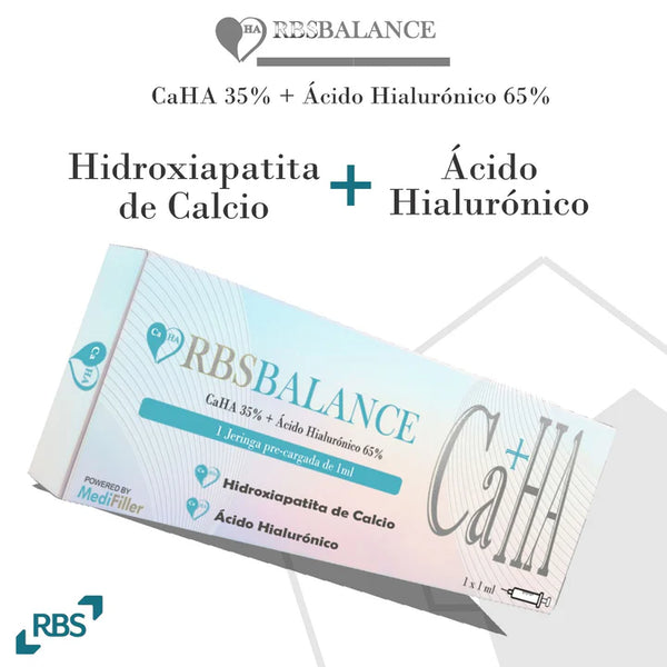 RBS Balance | Hidroxiapatita de Calcio + Ácido Hialurónico | 1 Jeringa de 1 ml