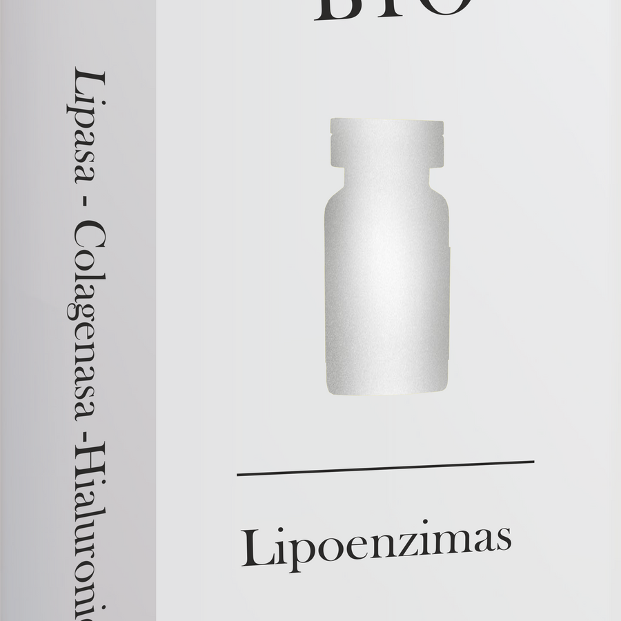 Lipoenzimas Potencializadas CLH BIO – Reducción de grasa localizada | Caja con 5 viales