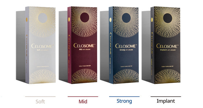 Celosome MID 1.0ml – Relleno facial con ácido hialurónico para líneas moderadas y contorno natural